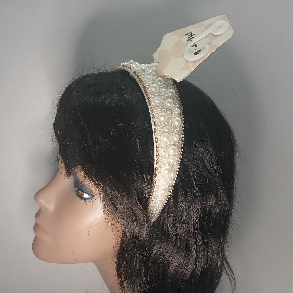 Pearl Embellished Headband - Picture 3 of 5
